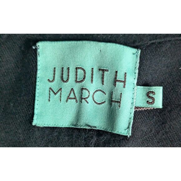 Judith March S Black Tunic Dress with Colorful Geometric Embroidered Panel - Picture 2 of 6